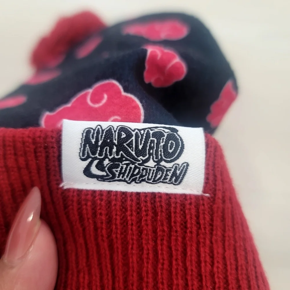 NEW NARUTO Set of 3 winter items 2 beanies and one pair of gloves yo